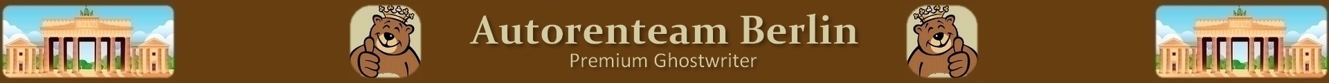 Autorenteam Berlin ⋅ Premium Ghostwriter ⋅ Honorar-Dozent